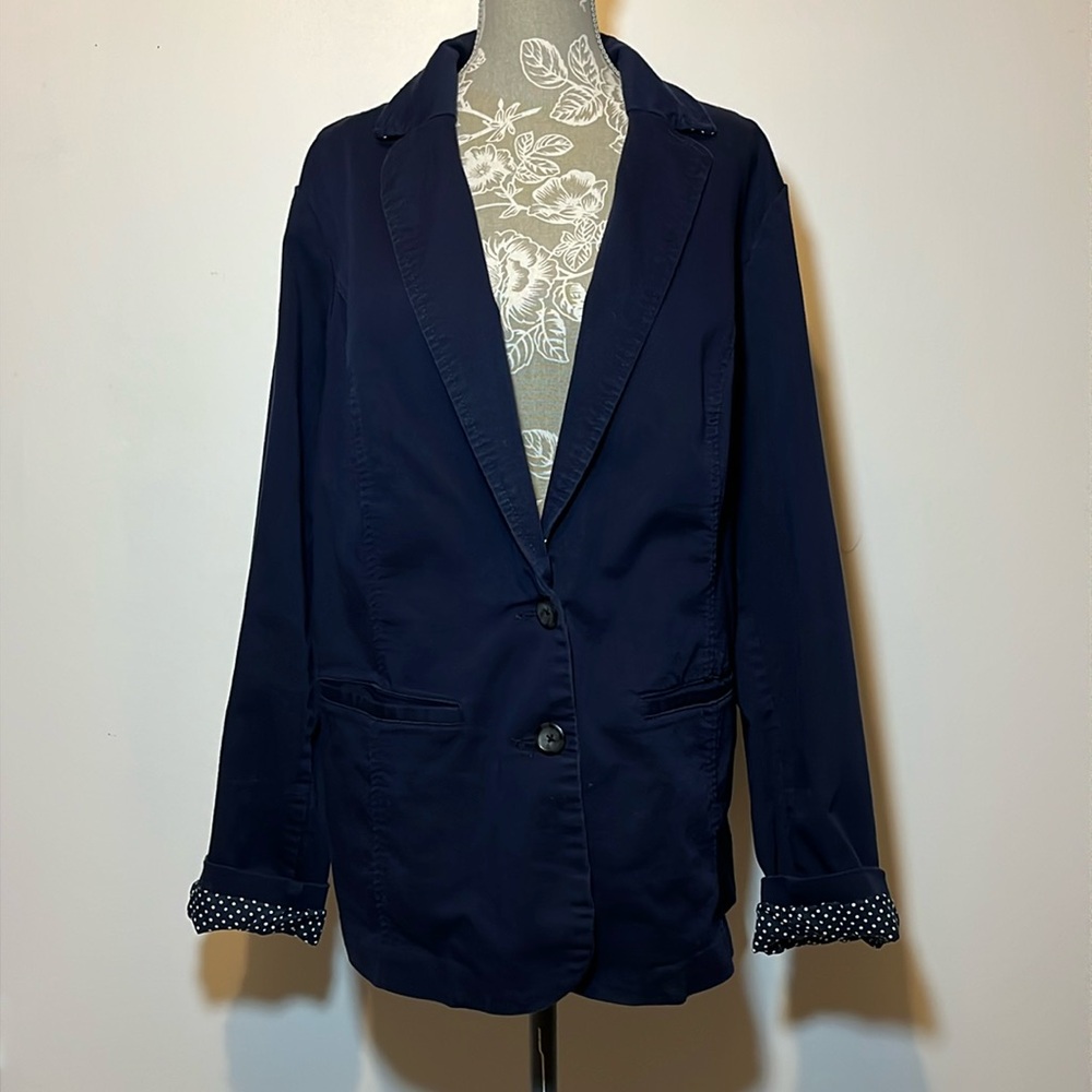 EUC Croft & Barrow Effortless Blazer Jacket